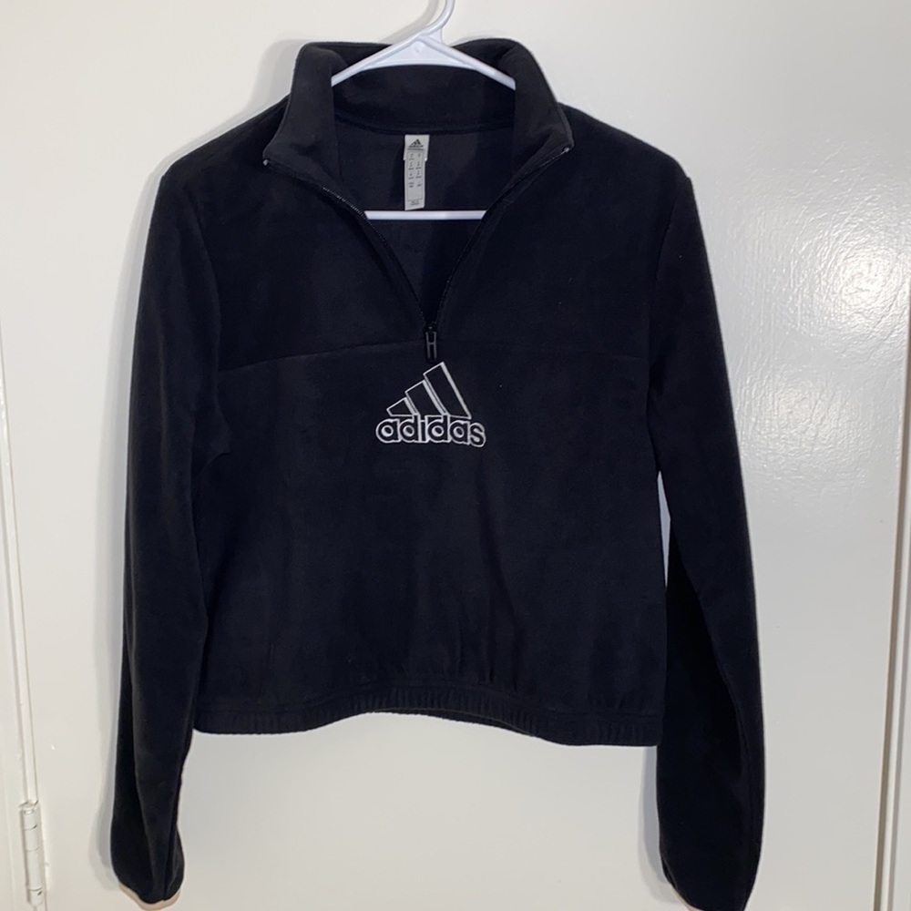 Adidas fleece half-zip